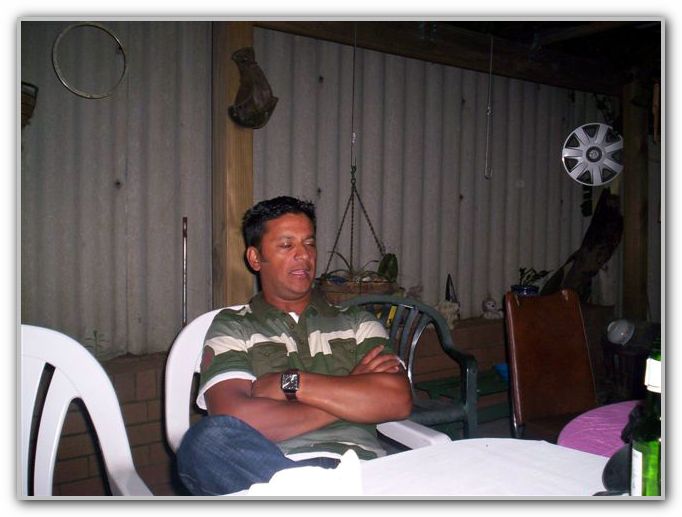 Cousin Steve at MJ House 2006